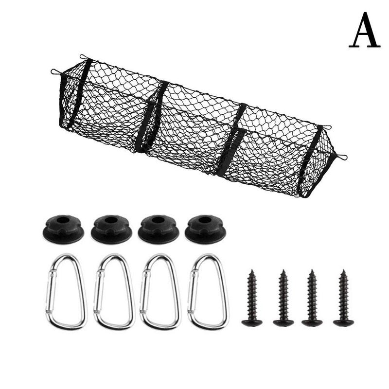 Suitable for Cybertruck 2024 trunk luggage mesh bag set, storage mesh, organization and storage supplies.